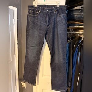 Levi's Men's Deep Indigo Straight Jeans